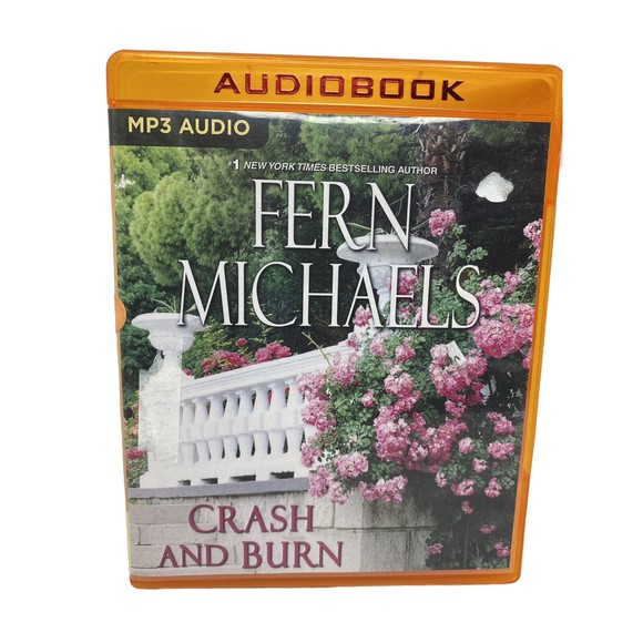 FERN MICHAELS MP3-CD Crash And Burn  Audio Books - Picture 1 of 4